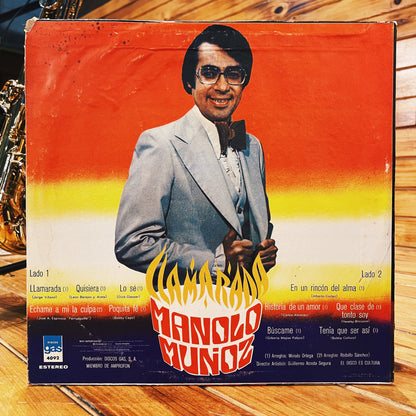 Manolo Muñoz – Llamarada (vinyl amarillo)