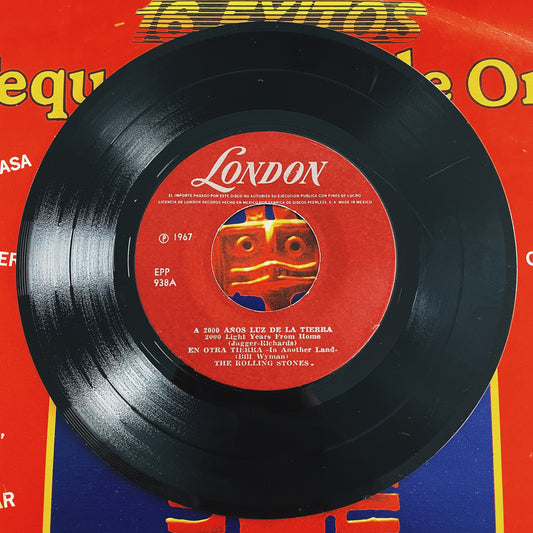 7¨| The Rolling Stones ‎– A 2,000 Años Luz De La Tierra / Eres Arco Iris (Raro de encontrar)