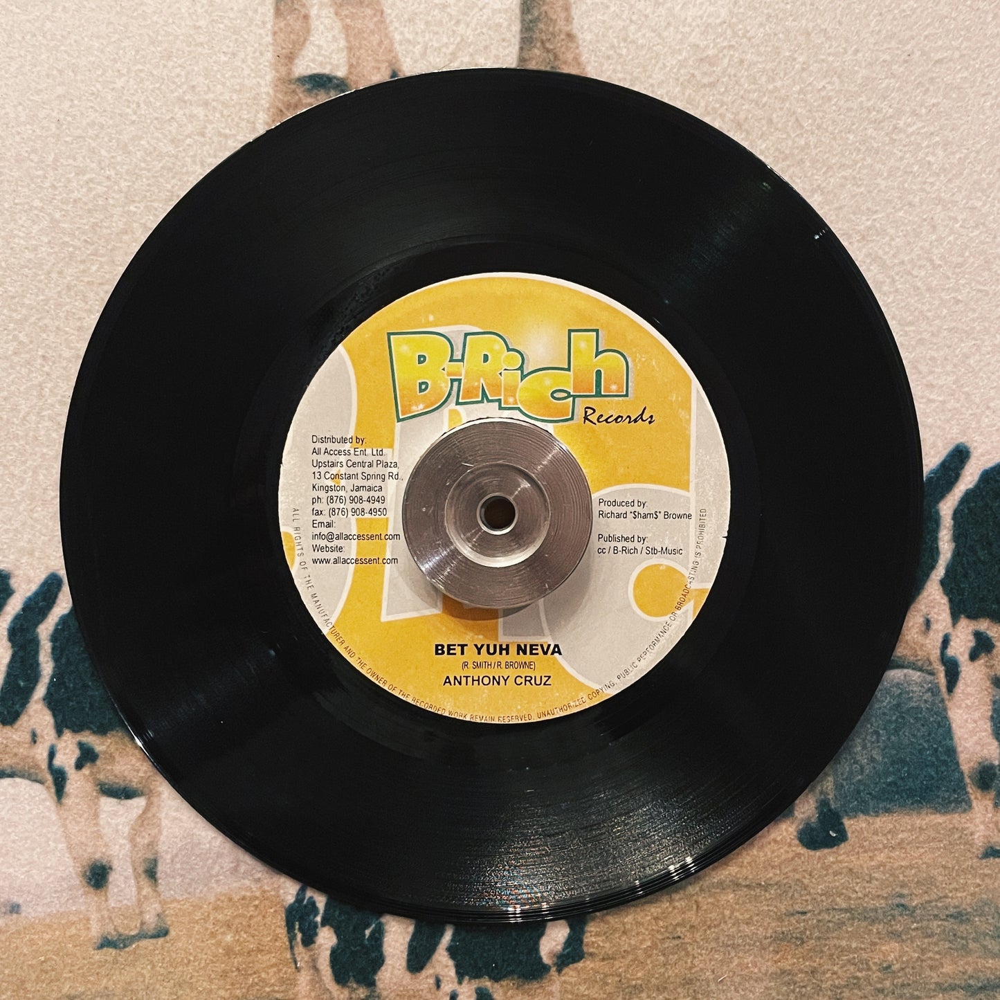 7¨| Anthony Cruz / Daville – Bet Yuh Neva / No Matter What