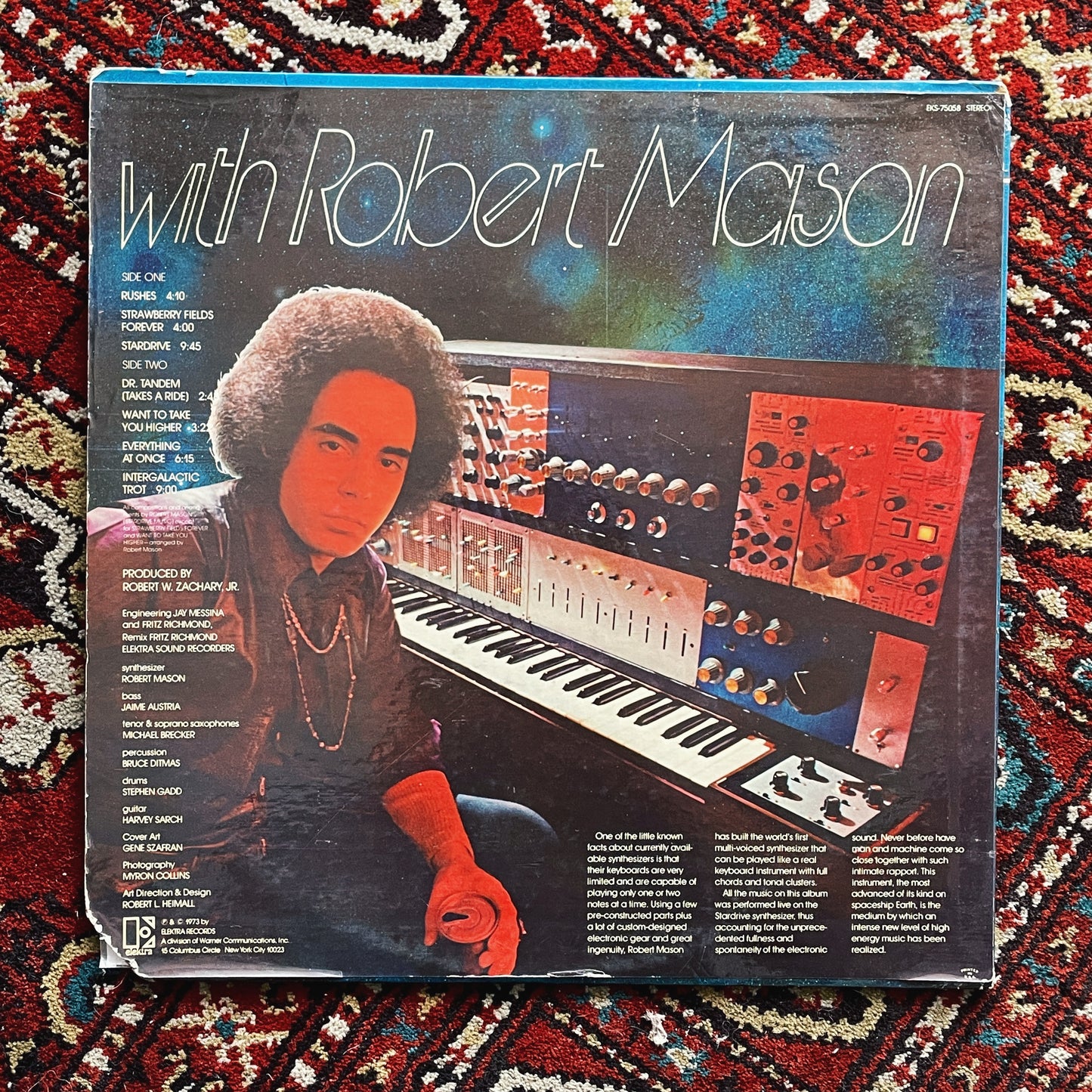 Stardrive With Robert Mason ‎– Intergalactic Trot