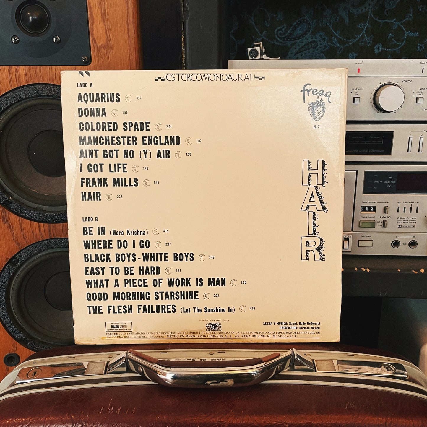 Geoff Love Featuring Dave Wintour And Pat Whitmore ‎– La Música Y Canciones De Hair