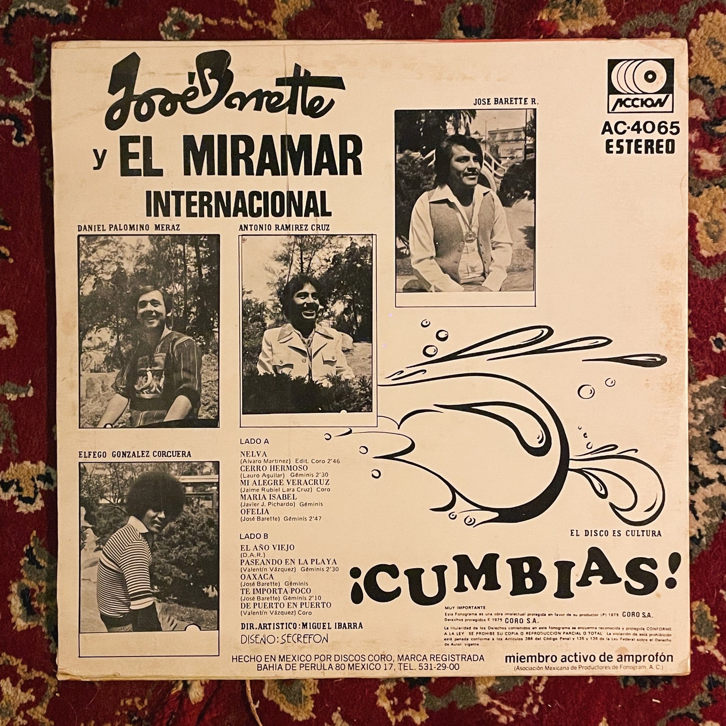 José Barette Y El Miramar Internacional – A Bailar!!