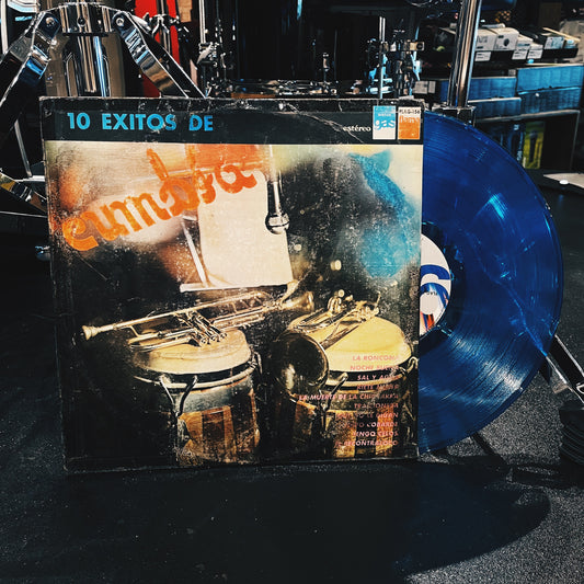 Compilado - 10 Exitos De Cumbia (Disco color azul)