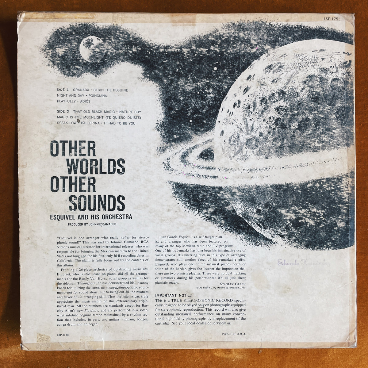 Esquivel And His Orchestra – Other Worlds Other Sounds