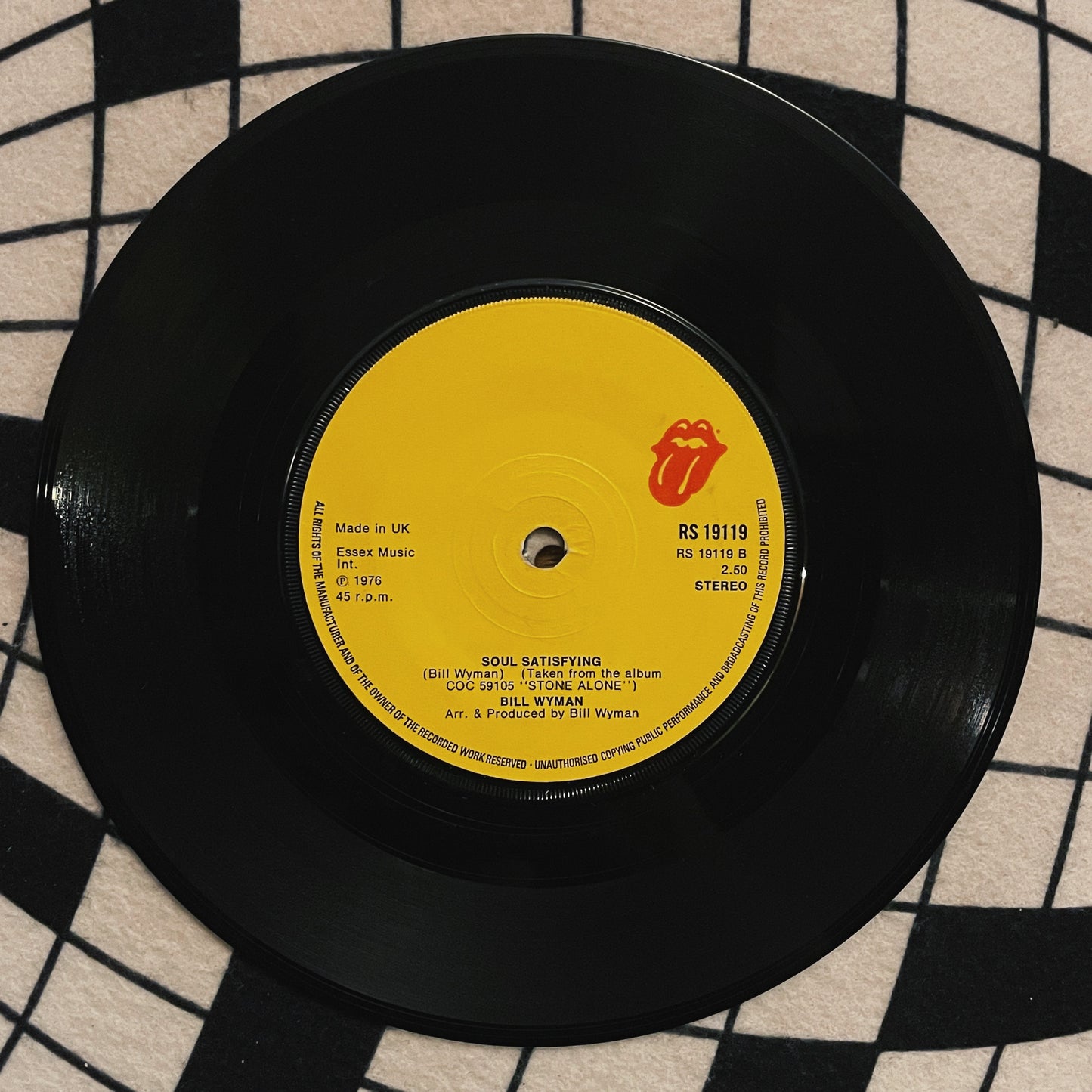 7¨| Bill Wyman – A Quarter To Three