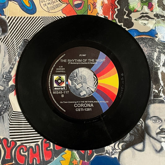 7¨| Corona ‎– Get Up And Boogie/ The Rhythm Of The Night