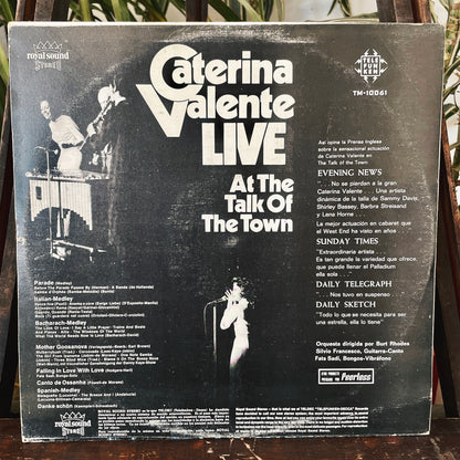Caterina Valente ‎– Live At The Talk Of The Town