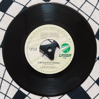 7¨| Rigo Tovar Y Su Costa Azul ‎– El Musico Chiflado / A Mi Distrito Federal