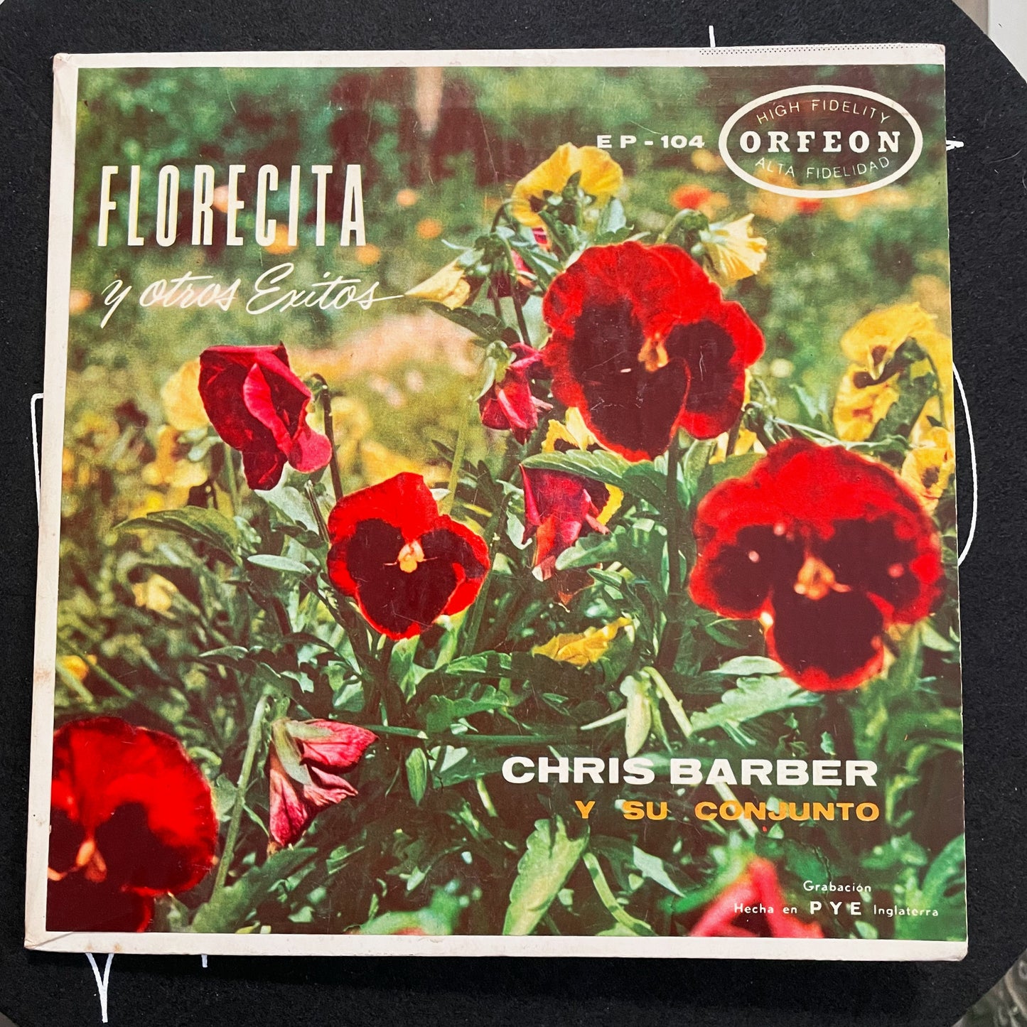 7¨| Chris Barber Y Su Conjunto ‎– Florecita Y Otros Exitos EP