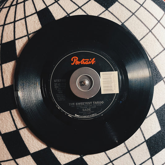 7¨| Sade ‎– The Sweetest Taboo / You're Not The Man