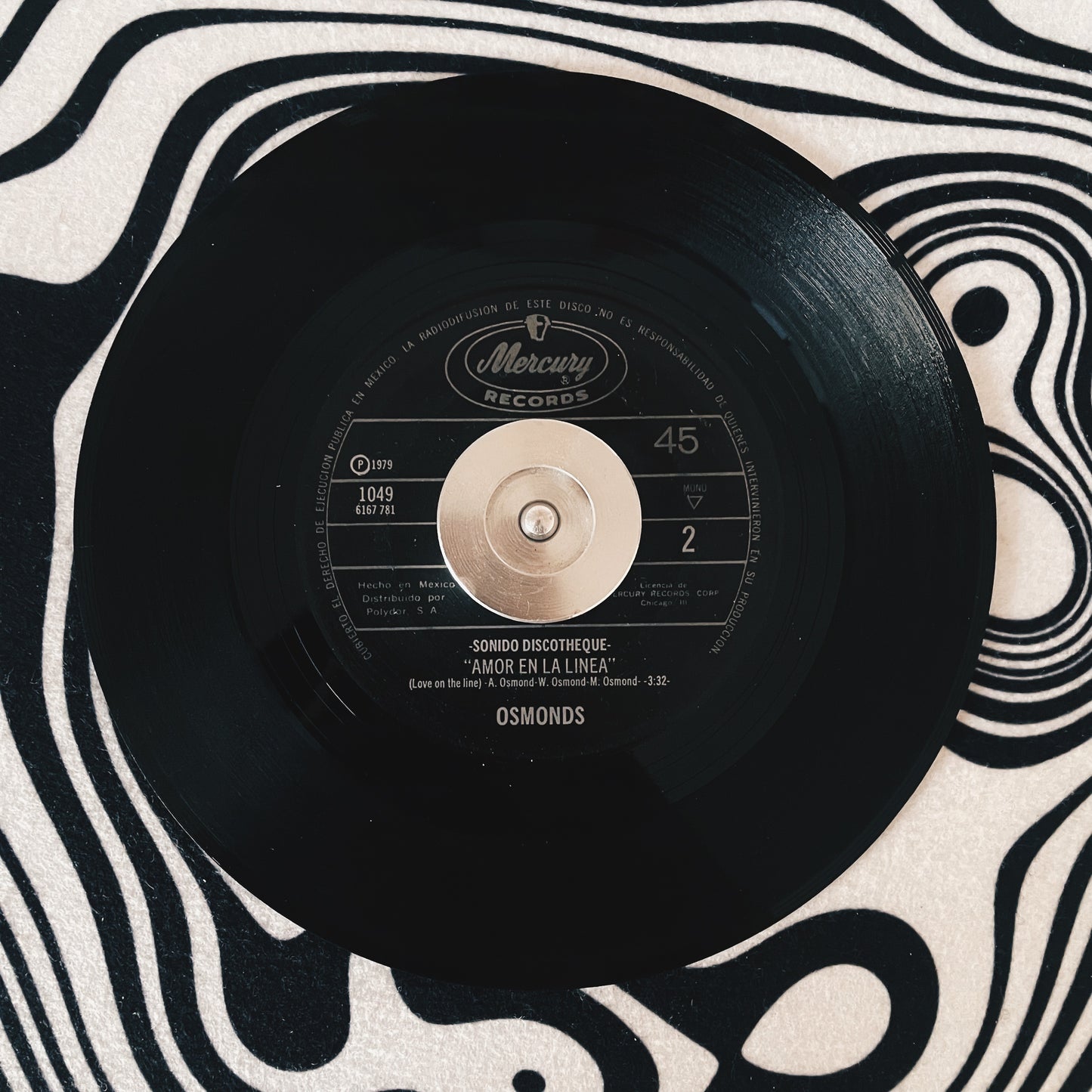 7¨| Osmonds - Love on the line / you´re mine