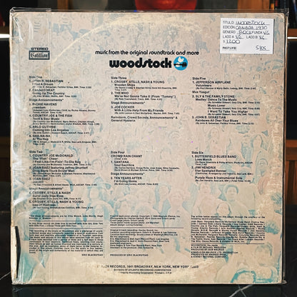 Woodstock - Music From The Original Soundtrack And More 3Lp