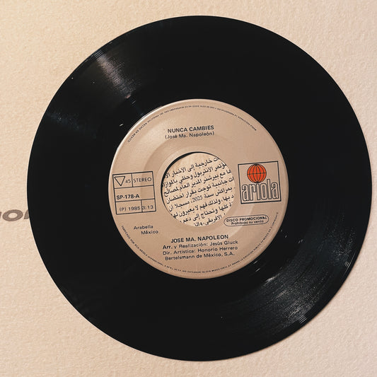 7¨| Jose Ma. Napoleon - Nunca Cambies / Nunca Cambies