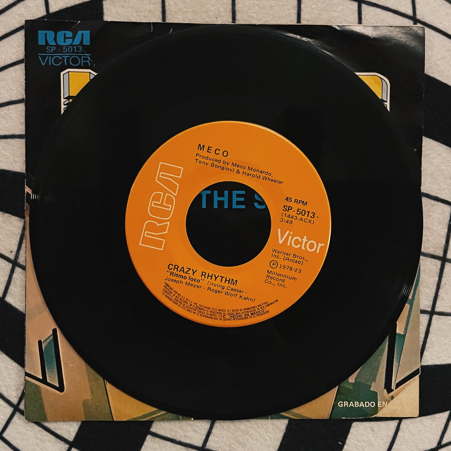 7¨| Meco ‎– Crazy Rhythm / Hot In The Saddle