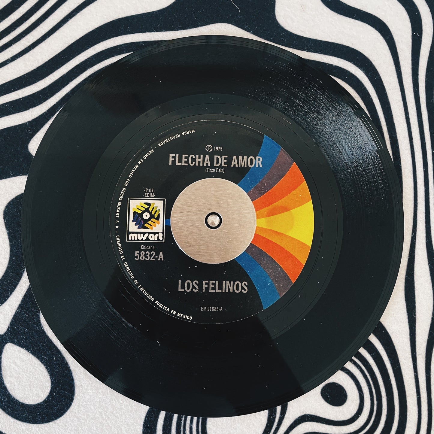 7¨| Los Felinos ‎– Flecha De Amor / Chatita de mis amores