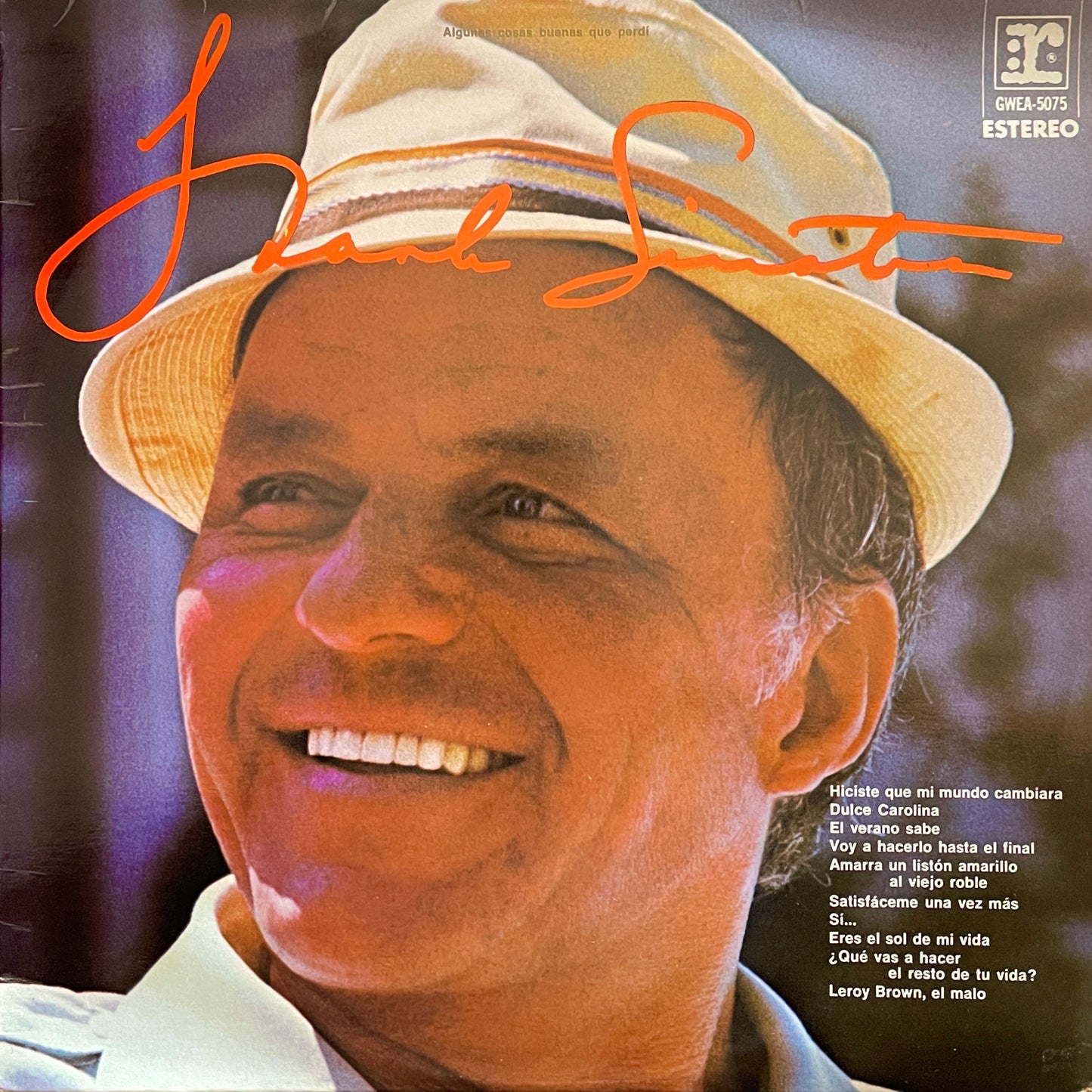 Frank Sinatra ‎– Algunas Cosas Buenas Que Perdí