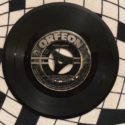 7¨| Los Rockin Devil's ‎– Perro Lanudo