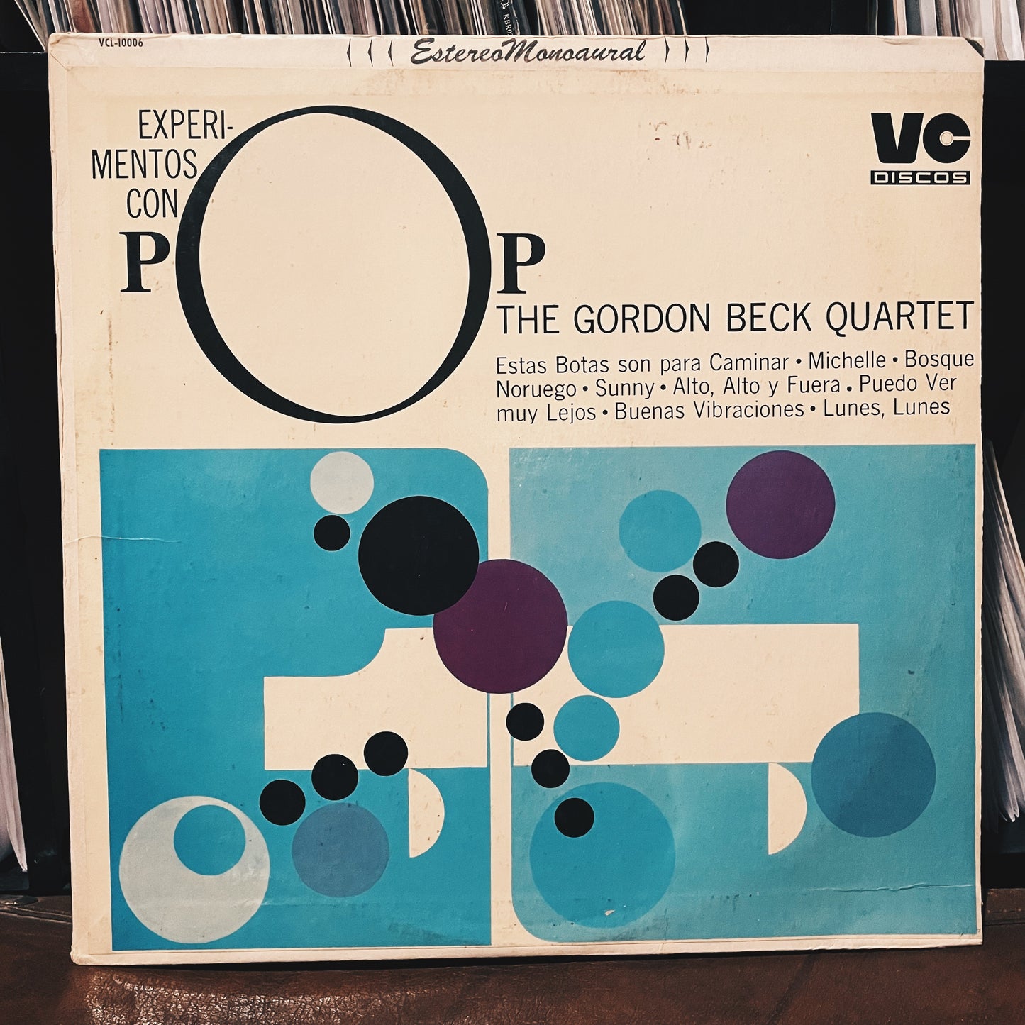 The Gordon Beck Quartet ‎– Experiments With Pops