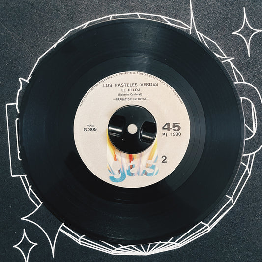7¨| Los Pasteles Verdes ‎– Recuerdos De Una Noche / El Reloj