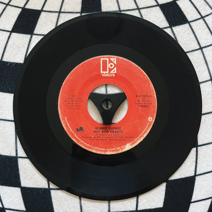 7¨| Robbie Dupree ‎– Hot Rod Hearts
