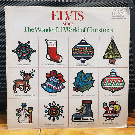 Elvis Presley ‎– Elvis Sings The Wonderful World Of Christmas