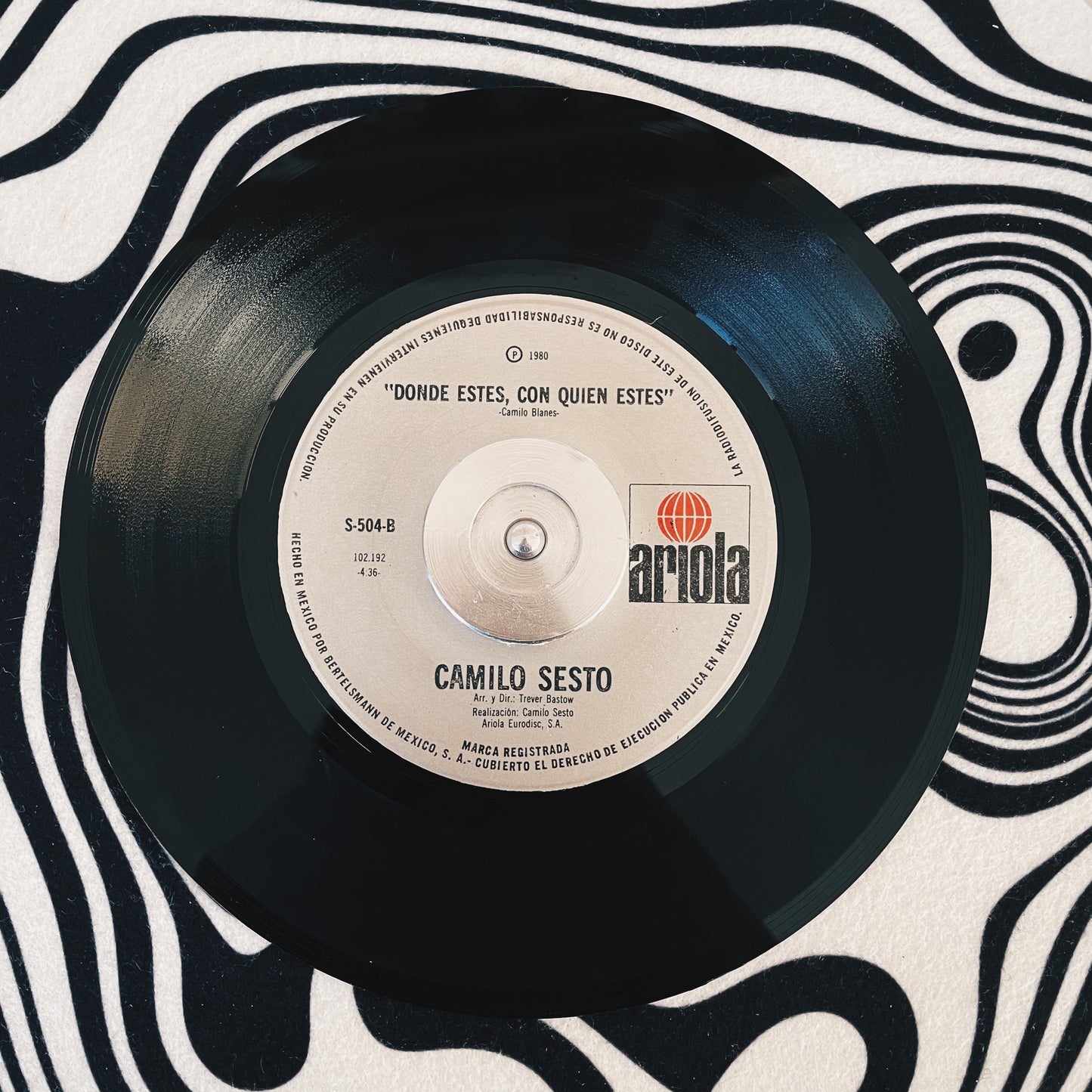 7¨| Camilo Sesto - Donde estes con quien estes / perdoname