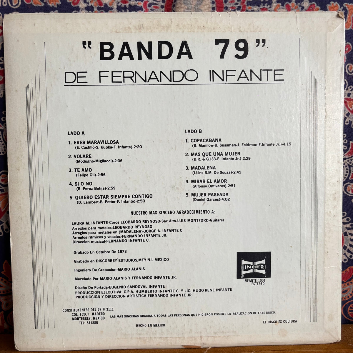 Fernando Infante – Banda 79