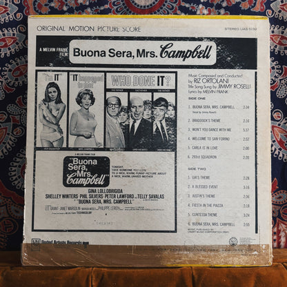Riz Ortolani ‎– Buona Sera, Mrs. Campbell (Original Motion Picture Score)