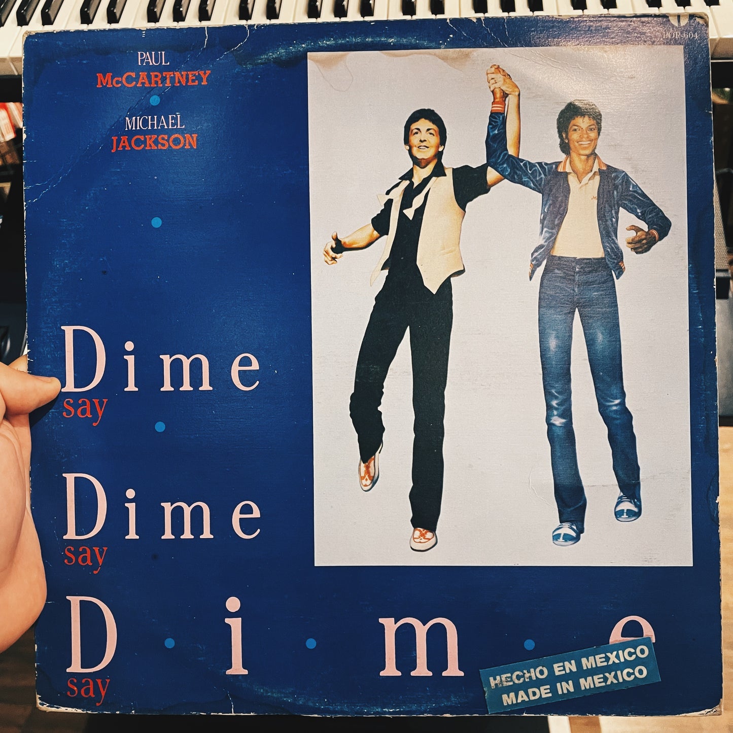 Paul McCartney, Michael Jackson ‎– Say Say Say = Dime Dime Dime