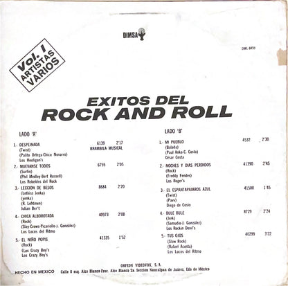 Various – Exitos Del Rock And Roll Vol. I