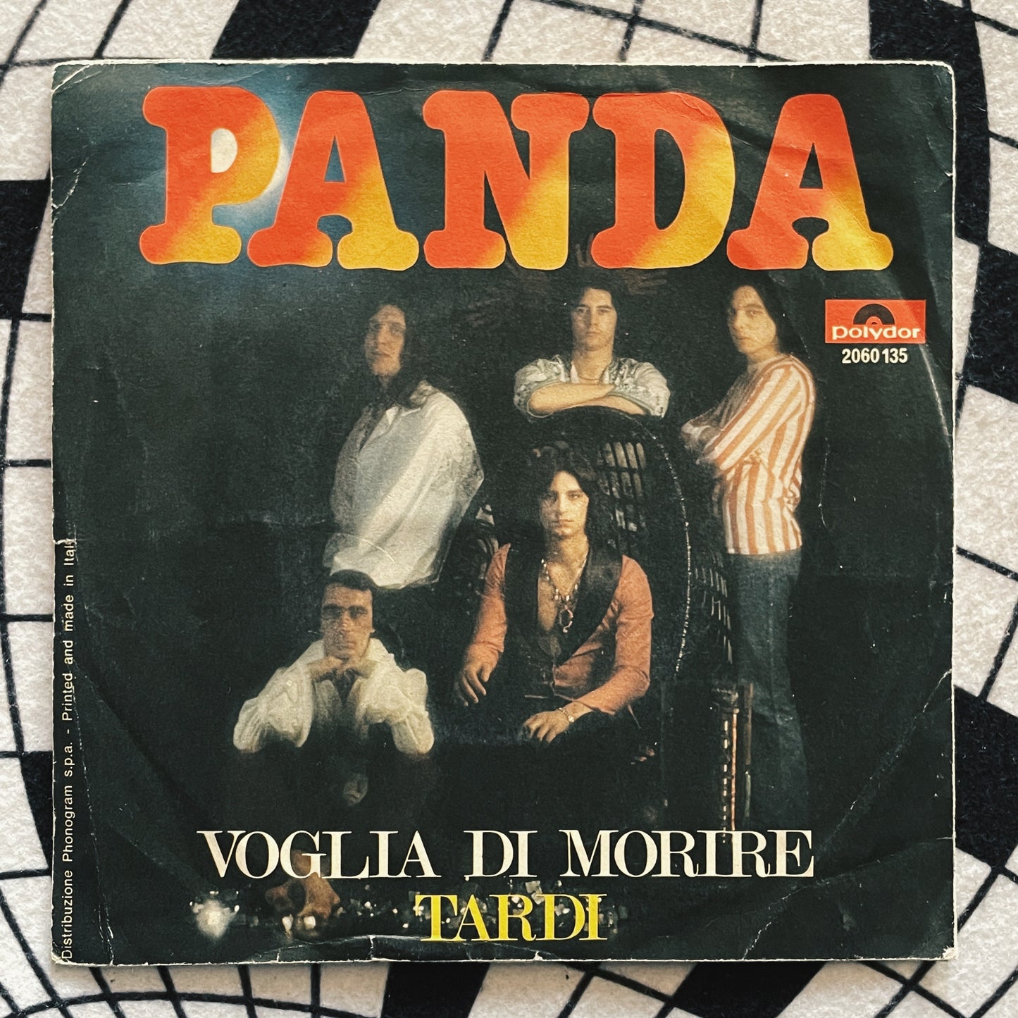 7¨| Panda ‎– Voglia Di Morire / Tardi