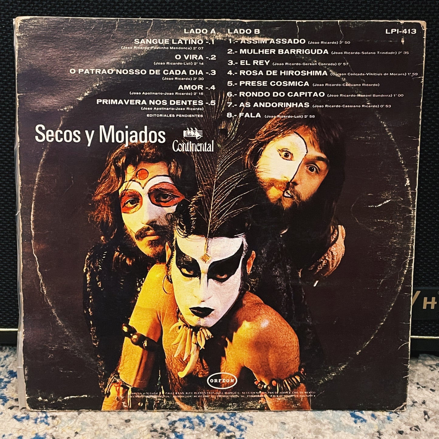 Secos & Molhados – Secos y Mojados