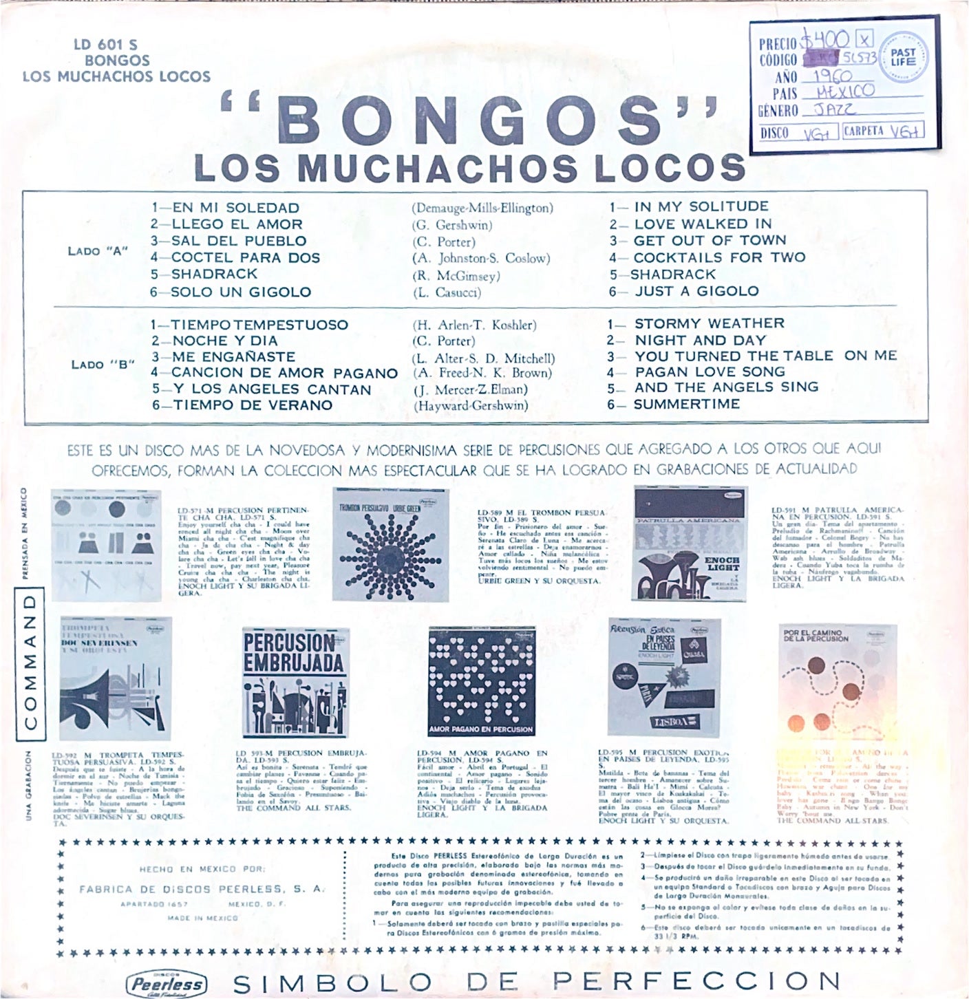 Los Muchachos Locos – Bongos Featuring Los Muchachos Locos