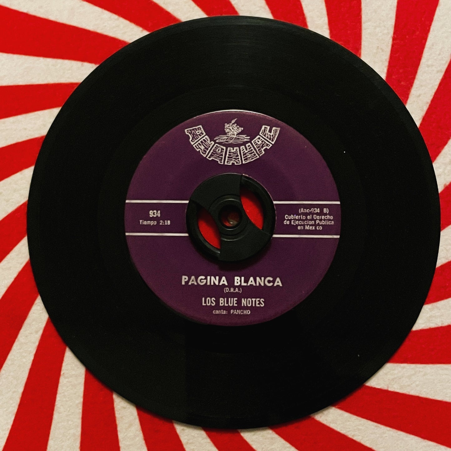 7¨| Los Blue Notes / Pagina Blanca