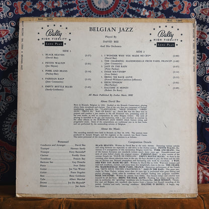 David Bee And His Orchestra – Belgian Jazz