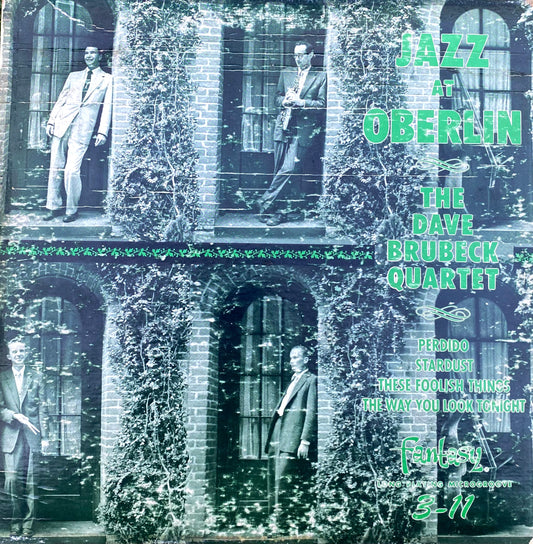 The Dave Brubeck Quartet ‎– Jazz At Oberlin (Vinyl Azul)