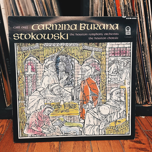 Carl Orff - Stokowski / The Houston Symphony Orchestra / The Houston Chorale ‎– Carmina Burana
