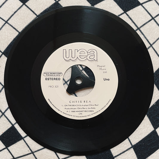 7¨| Chris Rea ‎– On The Beach