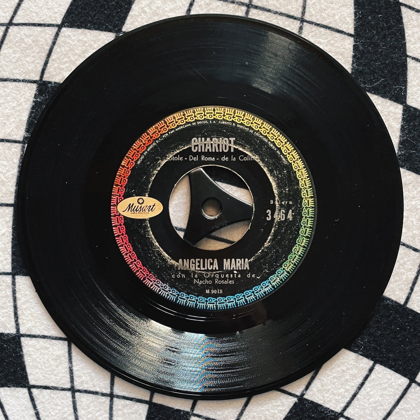 7¨| Angelica Maria ‎– Dang, Dang, Dang / Chariot