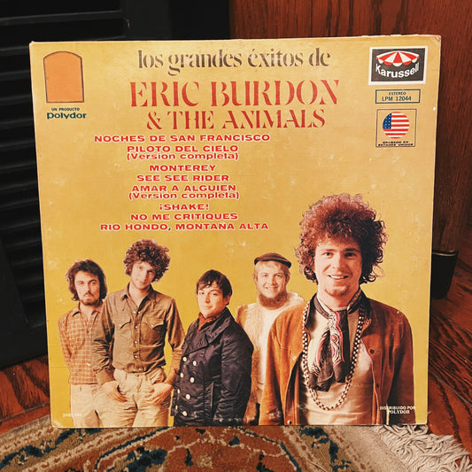 Eric Burdon & The Animals ‎– Los Grandes Éxitos De Eric Burdon & The Animals