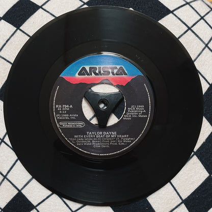 7¨| Taylor Dayne ‎– With Every Beat Of My Heart (promocional)