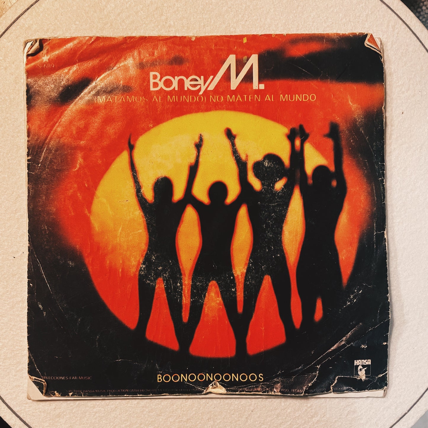 7¨| Boney M. ‎– (We Kill The World) (Don't Kill The World) / Boonoonoonoos