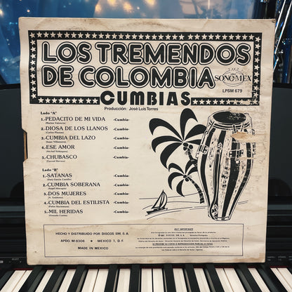 Los Tremendos De Colombia – Cumbias (Contiene cumbia de ¨Satanas¨)