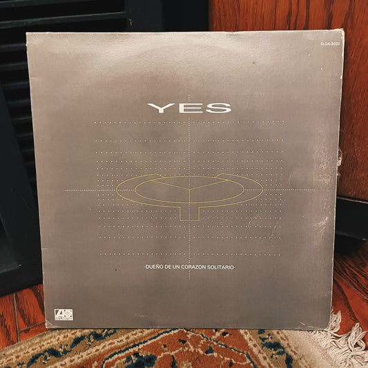 Yes ‎– Dueño De Un Corazon Solitario = Owner Of A Lonely Heart