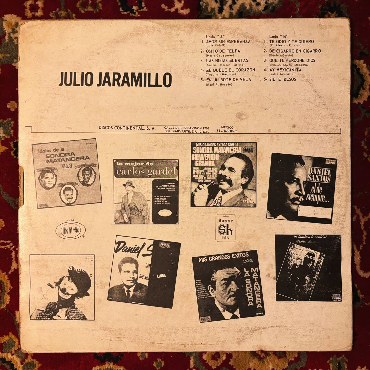 Julio Jaramillo ‎– Julio Jaramillo