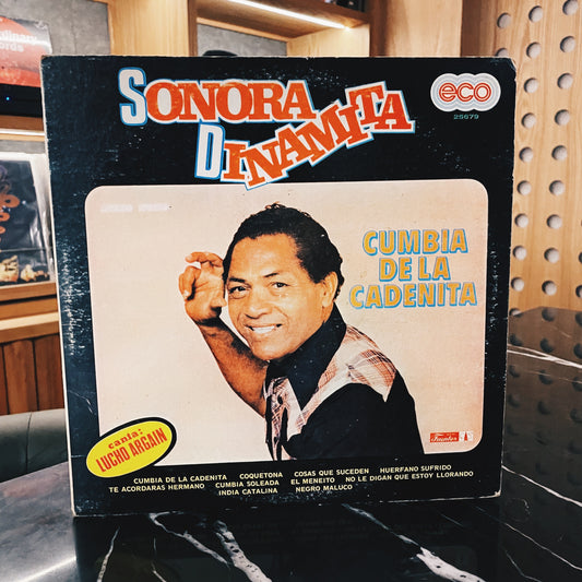 Sonora Dinamita Canta: Lucho Argain ‎– Cumbia De La Cadenita