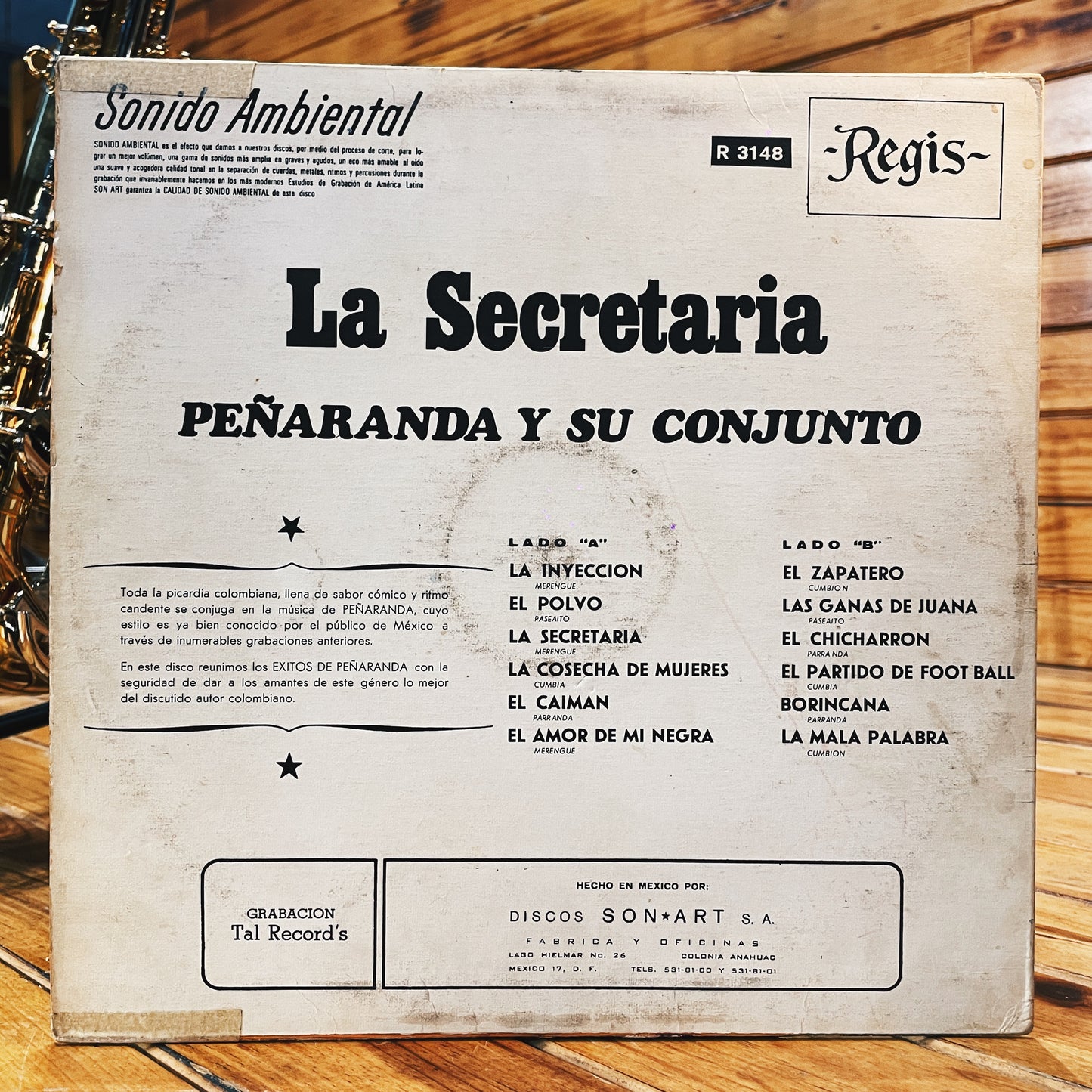 Peñaranda Y Su Conjunto – La Secretaria