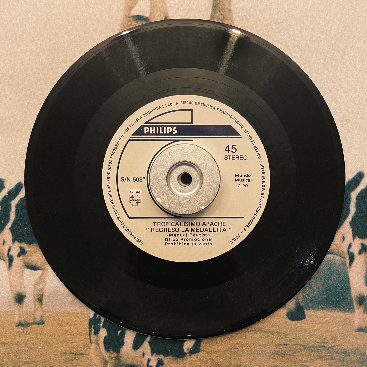 7¨| Tropicalisimo Apache- Regreso la medallita (Disco promocional)