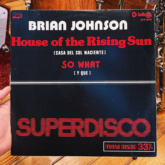 Brian Johnson ‎– House Of Rising Sun / So What