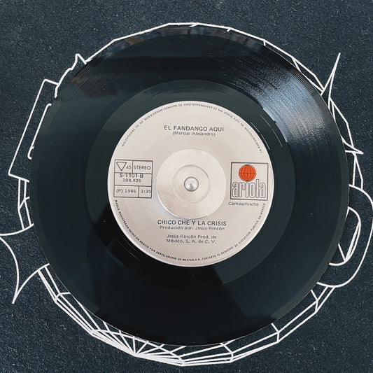 7¨| Chico Ché Y La Crisis ‎– Uy Que Miedo / El Fandango Aqui